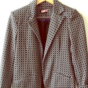 Topshop printed blazer